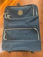 Valise Kipling avec 2 sacs pour costumes sur roulettes, 35 à 45 cm, Enlèvement, Utilisé, 60 à 70 cm