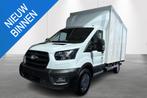 Ford Transit 350E 2.0TD 130pk 96kW M6 RWD Trend HD Meubelbak, 4 cilinders, 2800 kg, Wit, Nieuw
