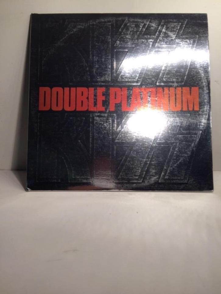 LP - Kiss - Double Platinum ( 2 x LP Gatefold Vinyl ), Cd's en Dvd's, Vinyl | Rock, Zo goed als nieuw, Overige genres, 12 inch