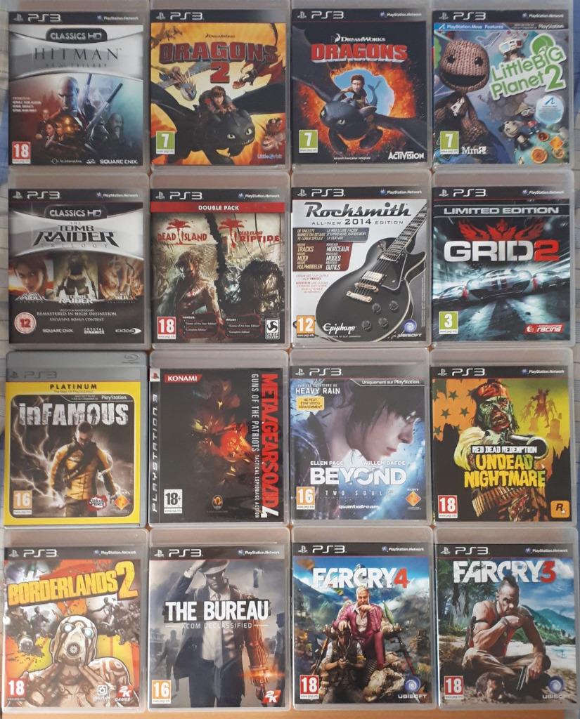 Lot De 3 Jeux PS3 – Réservé Aux +18 Ans – Avec Notices – Très Bon état – Call Of Duty