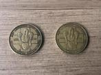 2 dank munten Belgische Rode Kruis, Ophalen of Verzenden
