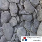 Flat pebbles zwart ronde platte siergrind decoratie border, Tuin en Terras, Verzenden, Nieuw, Zwart, Grind