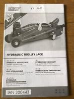 rolkrik hydraulisch, Autos : Divers, Prises, Comme neuf, Hydraulique, Enlèvement, Cric de garage