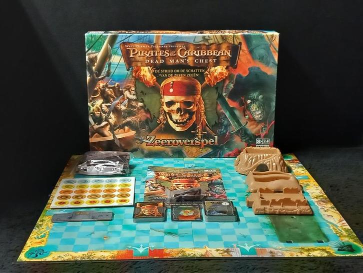 STOPZETTING VERZAMELING pirates of the caribbean Zeerover, Hobby en Vrije tijd, Gezelschapsspellen | Bordspellen, Gebruikt, Ophalen of Verzenden