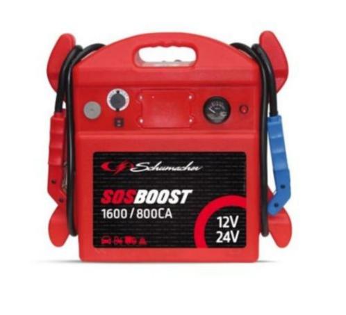 Booster SOS 12V/24V 1600/800A (auto off vrachtwagen starter), Auto diversen, Autogereedschap, Zo goed als nieuw, Ophalen of Verzenden