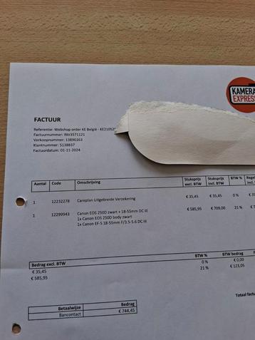 camera canon EOS 250D + 18-55 mm DC III beschikbaar voor biedingen