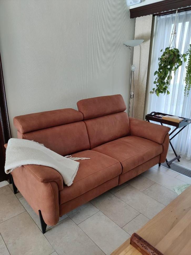 Lederen salon zo goed als nieuw (1jaar oud), Maison & Meubles, Canapés | Coins salons complets, Comme neuf, Cuir, Enlèvement