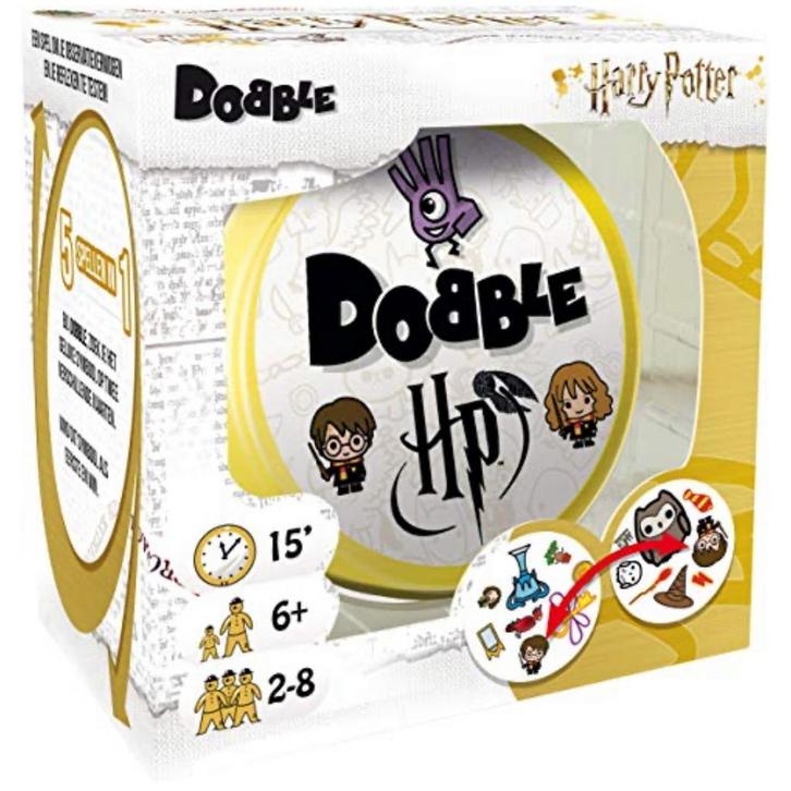 Dobble HP - NIEUW - kaartspel Harry Potter edition, Hobby en Vrije tijd, Gezelschapsspellen | Kaartspellen, Nieuw, Vijf spelers of meer