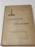 la Lutte des États de Liège contre la maison de Bourgogne La, Livres, Utilisé, Enlèvement ou Envoi