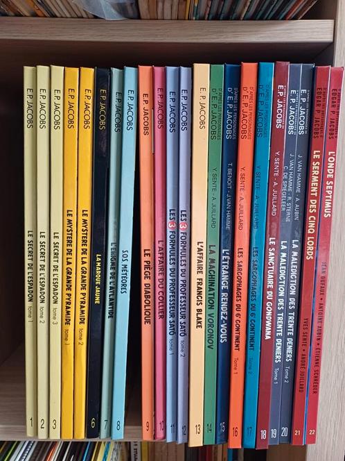 Bd Blake et mortimer 1 à 22 Reed et eo, Boeken, Stripverhalen, Zo goed als nieuw, Meerdere stripboeken, Ophalen of Verzenden