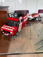 Ford TRANSIT Mk2 Rally-aanhangwagen en Lancia Stratos 1:18, Ophalen of Verzenden, Zo goed als nieuw, Auto, Sun Star