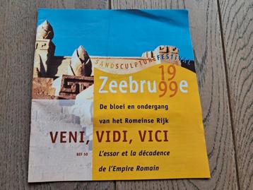 Dossier du festival de sculpture sur sable de Zeebrugge 1999, Enlèvement ou Envoi
