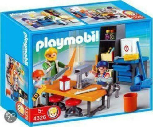 Playmobil Praktijklokaal / Werktafel - 4326, Enfants & Bébés, Jouets | Playmobil, Comme neuf, Ensemble complet, Enlèvement ou Envoi