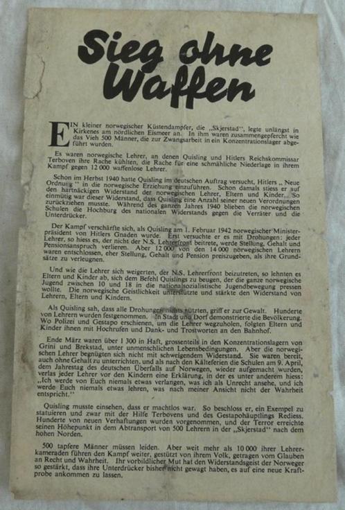 Pamflet, Leaflet, Flugblatt, Nr. G.27, Engels / UK, 1942.(1), Verzamelen, Militaria | Tweede Wereldoorlog, Luchtmacht, Overige typen