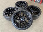 21 / 22 INCH ORIGINELE VELGEN  X5M X6M STYLE 809 M ZWART, Enlèvement, BMW