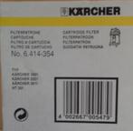 Karcher filter waterzuiger, Bricolage & Construction, Matériel de nettoyage, Enlèvement, Comme neuf, Aspirateur d'eau