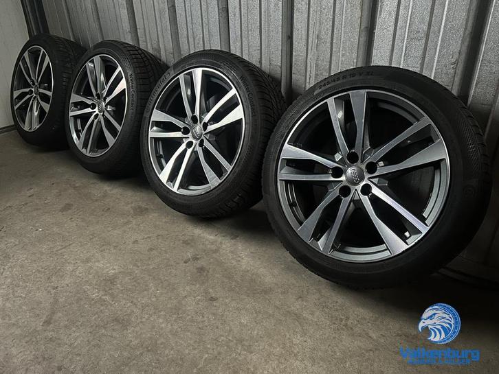 Originele Audi A6 C8 4K 19 inch antraciete velgen 5x112 wint, Auto-onderdelen, Banden en Velgen, Banden en Velgen, Winterbanden