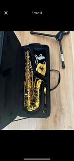 Kindersaxofoon nieuwstaat, 2x gebruikt., Muziek en Instrumenten, Ophalen