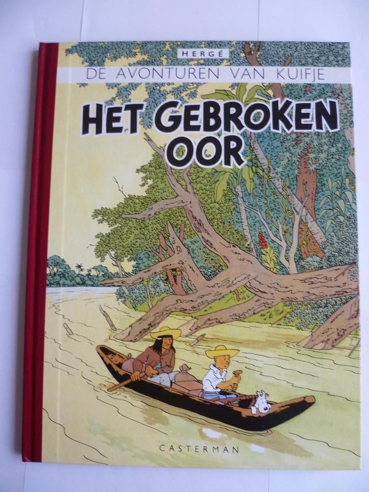 KUIFJE 1E DRUK FACSIMILE UITGAVE"HET GEBROKEN OOR"UIT 2002, Boeken, Stripverhalen, Zo goed als nieuw, Ophalen of Verzenden