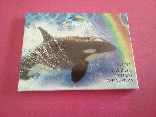 Mooi klein postkaarten boekje uit Sea World Orlando/Florida, Collections, Cartes postales | Animaux, Enlèvement ou Envoi