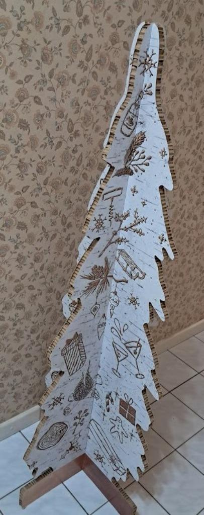 🎁 Sapins de Noël en carton, Diversen, Kerst, Verzenden