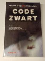 Ann van Loock met Marc Sluszny - Code zwart, Boeken, Ophalen of Verzenden, Zo goed als nieuw