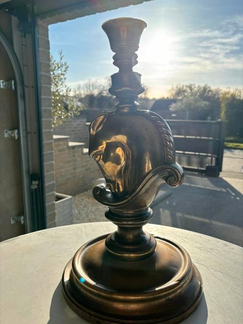Pied de lampe, Antiek en Kunst, Antiek | Kandelaars, Ophalen of Verzenden
