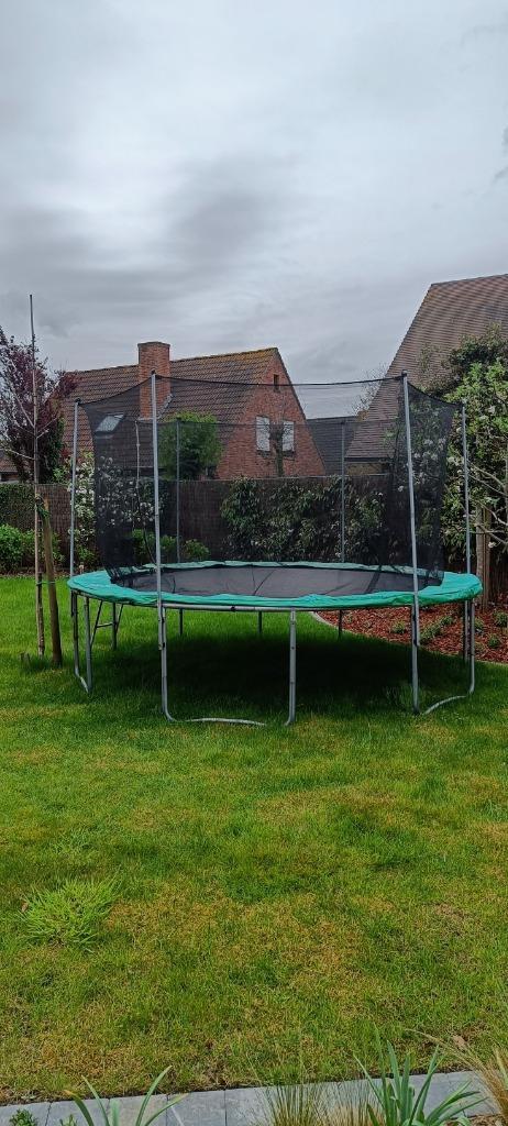 Trampoline 40€, Kinderen en Baby's, Speelgoed | Buiten | Trampolines, Gebruikt, Ophalen