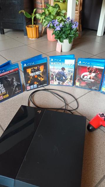 Ps4 500gb +6 games en controller beschikbaar voor biedingen