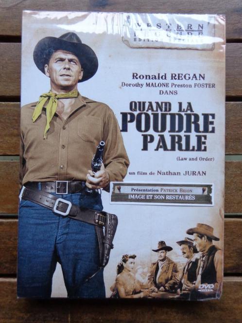 )))  Quand la Poudre Parle  //  Ronald Reagan  (((, Cd's en Dvd's, Dvd's | Avontuur, Nieuw in verpakking, Alle leeftijden, Ophalen of Verzenden