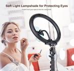 LED Ring Light/Studio lamp 26cm met Verstelbaar Statief NEW, Huis en Inrichting, Lampen | Overige, Nieuw, Verzenden