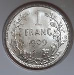 1 franc 1909, Postzegels en Munten, Ophalen of Verzenden, Zilver, Zilver