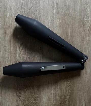 Universele Zwarte Megaphone Dempers - Per Paar beschikbaar voor biedingen