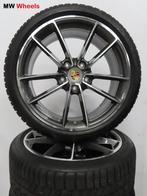 Porsche 21 inch Origineel velgen 911 992 met winterbanden, Auto-onderdelen, Banden en Velgen, Banden en Velgen, Personenwagen
