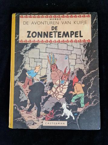 Kuifje: de zonnetempel eerste druk uit 1949 beschikbaar voor biedingen
