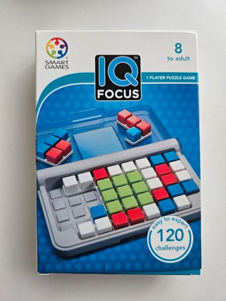 IQ focus smart games 8+, Kinderen en Baby's, Speelgoed | Educatief en Creatief, Nieuw, Puzzelen, Ophalen