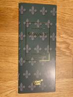 Montblanc brochure "Francois I" (limited edition vulpen), Verzamelen, Nieuw, Overige typen, Ophalen of Verzenden, Mont Blanc