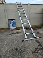 Telescopische ladder L =3.3 m voor 100 euro, Doe-het-zelf en Bouw, Ophalen, Ladder