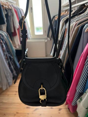 Delvaux Black Mini Creceau Crossbody Bag beschikbaar voor biedingen