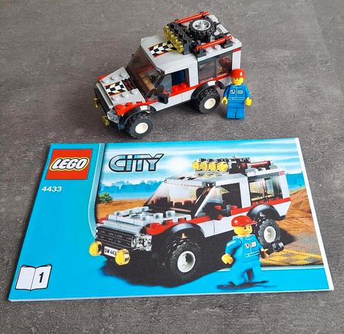 LEGO City 4433 deel 1: De multifunctionele jeep en de arbeid, Kinderen en Baby's, Speelgoed | Duplo en Lego, Zo goed als nieuw