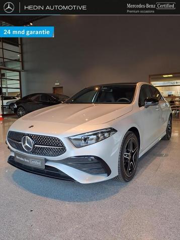 Mercedes-Benz A-Klasse 250 e AMG Line - PANO Mercedes-Benz A, Auto's, Stof, Gebruikt, 4 cilinders, 16 kWh