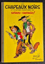 Spirou et Fantasio - 3 - Les chapeaux noirs - 1960 dos rond, Gelezen, Eén stripboek, Ophalen of Verzenden, Franquin