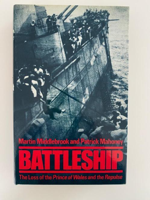 Middlebrook Battleship The Loss of the Prince of Wales 1977, Boeken, Oorlog en Militair, Zo goed als nieuw, Marine, Voor 1940