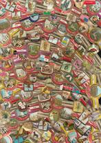 Lot van 1000 sigarenbandjes ,, zie foto"s ,, Nr 50 ,, ook th, Verzamelen, Rookartikelen, Aanstekers en Luciferdoosjes, Sigarenbandjes
