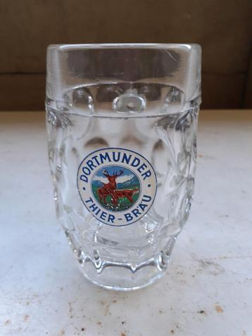 Dortmunder thier brau glas, Verzamelen, Ophalen of Verzenden, Zo goed als nieuw