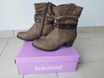 Graceland - Korte laarsjes, Kleding | Dames, Schoenen, Bruin, Lage of Enkellaarzen, Ophalen of Verzenden, Graceland