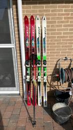 Vintage skilatten 2paar, Sport en Fitness, Skiën en Langlaufen, Ski, Gebruikt, 160 tot 180 cm, Ski's