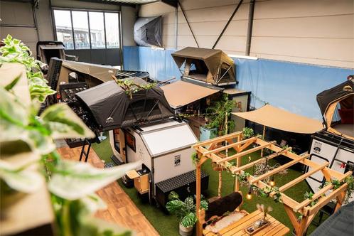 40 verschillende daktenten tentoongesteld in onze showroom!, Hobby en Vrije tijd, Overige Hobby en Vrije tijd, Nieuw, Ophalen