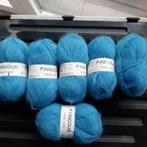6 pelotes de laine Pingouin bleues, Hobby & Loisirs créatifs, Tricot & Crochet, Comme neuf, Enlèvement