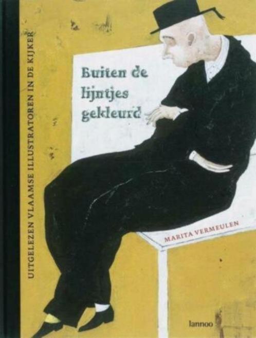 boek:  buiten de lijntjes gekleurd - Marita Vermeulen, Livres, Art & Culture | Arts plastiques, Utilisé, Peinture et dessin, Envoi